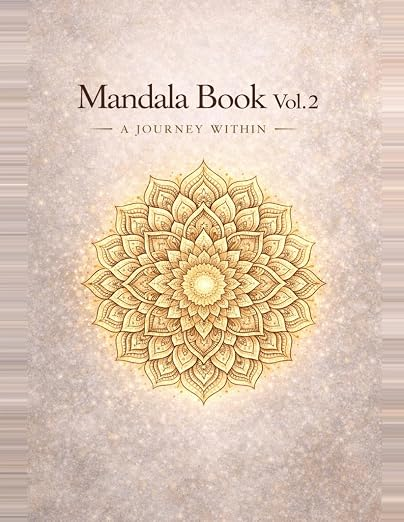 Mandala Coloring Book for Adults Vol. 2: A Journey Within book cover